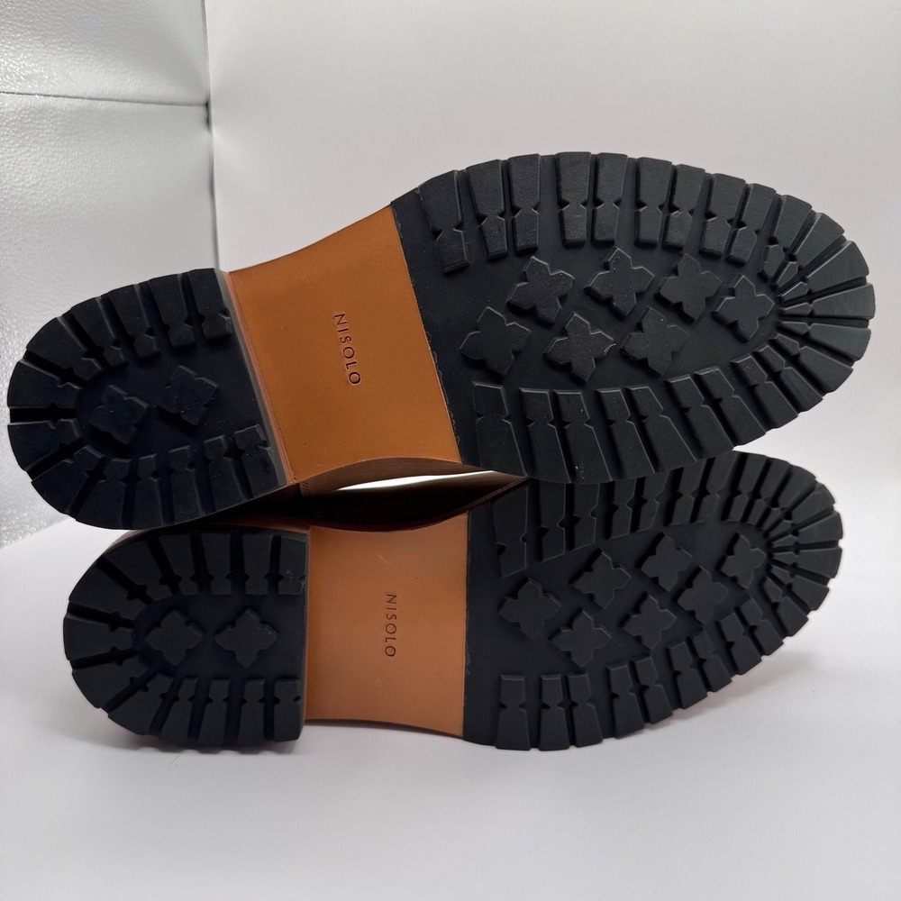 Nisolo Marco Everyday Chelsea Leather Men's 11.5 Pull-On Boots Brown All Weather - Picture 6 of 7